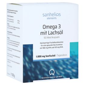 SANHELIOS Omega-3 mit Lachsöl Kapseln – PZN 15583183 (PZN 15583183) из Германии