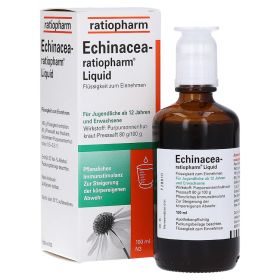 Echinacea-ratiopharm Liquid – PZN 7686207 (PZN 7686207) из Германии