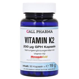 VITAMIN K2 200 µg GPH Kapseln – PZN 13251212 (PZN 13251212) из Германии