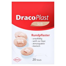Dracoplast Soft Pflaster 2,2 cm rund hautfarben – PZN 9513563 (PZN 9513563) из Германии
