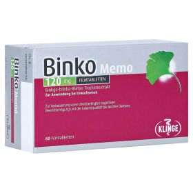 Binko Memo 120mg – PZN 16168894 (PZN 16168894) из Германии