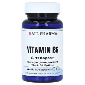 VITAMIN B6 GPH 2,0 mg Kapseln – PZN 3379520 (PZN 3379520) из Германии
