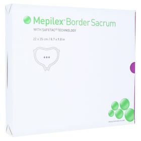 MEPILEX Border Sacrum Schaumverb.haft.22x25 cm st. – PZN 12496087 (PZN 12496087) из Германии