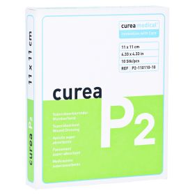 CUREA P2 superabsorb.Wundverband 11x11 cm – PZN 9238016 (PZN 9238016) из Германии