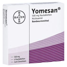 YOMESAN 500 mg Kautabletten – PZN 1140720 (PZN 1140720) из Германии