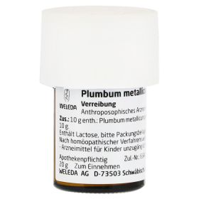 PLUMBUM METALLICUM praep. D 20 Trituration – PZN 4757007 (PZN 4757007) из Германии