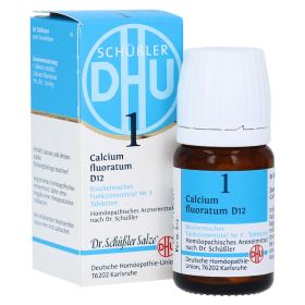 BIOCHEMIE DHU 1 Calcium fluoratum D 12 Tabletten – PZN 273809 (PZN 273809) из Германии