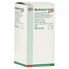 MOLLELAST haft Binden latexfrei 10 cmx4 m weiß – PZN 9886123 (PZN 9886123) из Германии