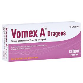 Vomex A Dragees – PZN 11612657 (PZN 11612657) из Германии