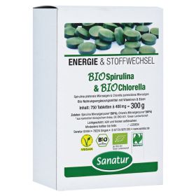 BIOSPIRULINA & Biochlorella 2in1 Tabletten – PZN 7366879 (PZN 7366879) из Германии