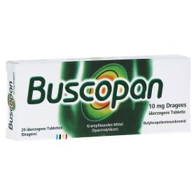 Buscopan 10mg Dragees – PZN 2350388 (PZN 2350388) из Германии