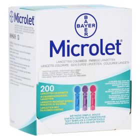 MICROLET Lanzetten farbig – PZN 9245281 (PZN 9245281) из Германии