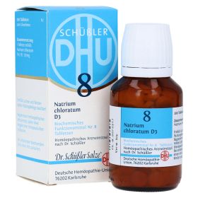 BIOCHEMIE DHU 8 Natrium chloratum D 3 Tabletten – PZN 2580740 (PZN 2580740) из Германии