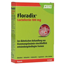 Floradix Lactoferrin 100 mg Kapseln – PZN 13501376 (PZN 13501376) из Германии