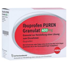 Ibuprofen PUREN 400mg – PZN 11355114 (PZN 11355114) из Германии