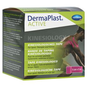 DERMAPLAST Active Kinesiology Tape 5 cmx5 m pink – PZN 12903049 (PZN 12903049) из Германии