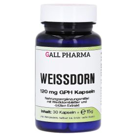 WEISSDORN 120 mg GPH Kapseln – PZN 3460021 (PZN 3460021) из Германии