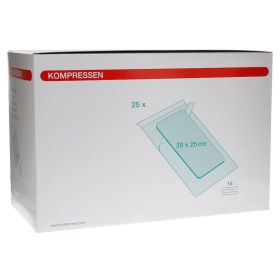 MULLKOMPRESSEN 20x25 cm steril 16fach – PZN 7152813 (PZN 7152813) из Германии