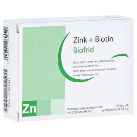 ZINK+BIOTIN Kapseln – PZN 11697441 (PZN 11697441) из Германии