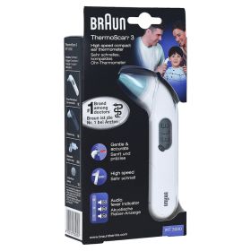 BRAUN THERMOSCAN 3 Infrarot-Ohrthermometer – PZN 11562646 (PZN 11562646) из Германии