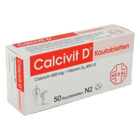 Calcivit D 600mg/400 I.E. – PZN 1364827 (PZN 1364827) из Германии