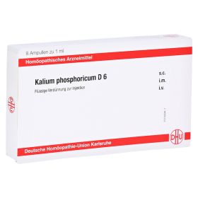 KALIUM PHOSPHORICUM D 6 Ampullen – PZN 11706772 (PZN 11706772) из Германии