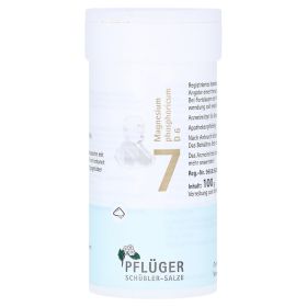 BIOCHEMIE Pflüger 7 Magnesium phosphoricum D 6 Plv – PZN 6323402 (PZN 6323402) из Германии