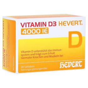 Vitamin D3 Hevert 4.000 I.E. Tabletten – PZN 11295470 (PZN 11295470) из Германии