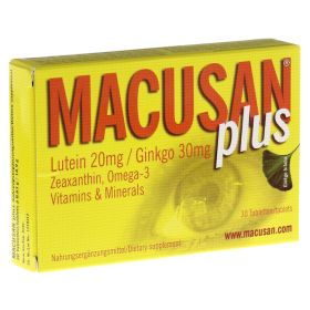 MACUSAN plus Tabletten – PZN 6076984 (PZN 6076984) из Германии