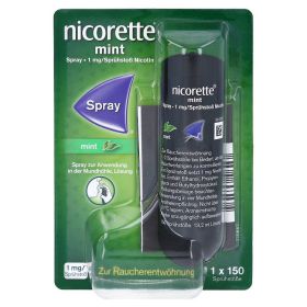 NICORETTE Mint Spray 1 mg/Sprühstoß – PZN 14333260 (PZN 14333260) из Германии