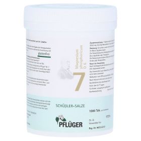 BIOCHEMIE Pflüger 7 Magnesium phosphoricum D 6 Tab – PZN 6319352 (PZN 6319352) из Германии
