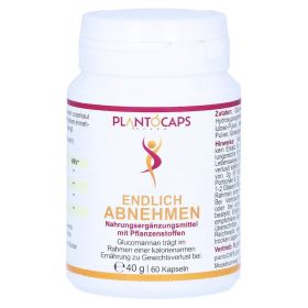 Plantocaps Endlich Abnehmen Kapseln – PZN 14212562 (PZN 14212562) из Германии