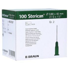 Sterican Kanüle 0,80x40 mm Gr. 2 grün – PZN 2050806 (PZN 2050806) из Германии