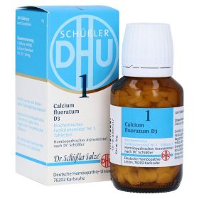 BIOCHEMIE DHU 1 Calcium fluoratum D 3 Tabletten – PZN 2580355 (PZN 2580355) из Германии