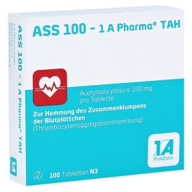 ASS 100-1A Pharma TAH – PZN 6312077 (PZN 6312077) из Германии