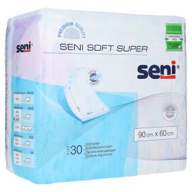SENI Soft Super Bettschutzunterlage 90x60 cm – PZN 13598565 (PZN 13598565) из Германии