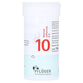 BIOCHEMIE Pflüger 10 Natrium sulfuricum D 6 Pulver – PZN 6323448 (PZN 6323448) из Германии