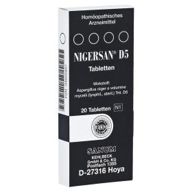 NIGERSAN D 5 Tabletten – PZN 4603907 (PZN 4603907) из Германии