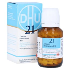 BIOCHEMIE DHU 21 Zincum chloratum D 12 Tabletten – PZN 2581691 (PZN 2581691) из Германии