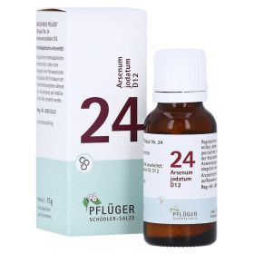BIOCHEMIE Pflüger 24 Arsenum jodatum D 12 Globuli – PZN 17278395 (PZN 17278395) из Германии