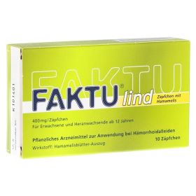 Faktu lind Zäpfchen mit Hamamelis – PZN 7798768 (PZN 7798768) из Германии