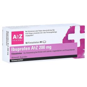 Ibuprofen AbZ 200mg – PZN 1016032 (PZN 1016032) из Германии