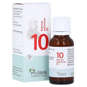 BIOCHEMIE Pflüger 10 Natrium sulfuricum D 6 Glob. – PZN 17278231 (PZN 17278231) из Германии