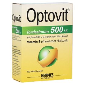 OPTOVIT fortissimum 500 Kapseln – PZN 6649629 (PZN 6649629) из Германии
