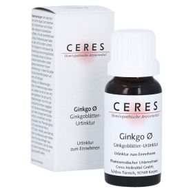 CERES Ginkgo Urtinktur – PZN 178985 (PZN 178985) из Германии