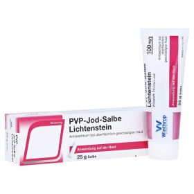 PVP-Jod-Salbe Lichtenstein – PZN 7512358 (PZN 7512358) из Германии
