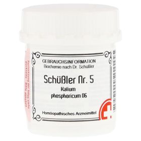 SCHÜSSLER Nr.5 Kalium phosphoricum D 6 Tabletten – PZN 10990558 (PZN 10990558) из Германии