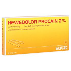 HEWEDOLOR Procain 2% Ampullen – PZN 3919815 (PZN 3919815) из Германии