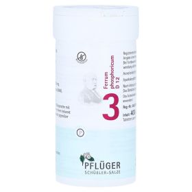 BIOCHEMIE Pflüger 3 Ferrum phosphoricum D 12 Tabl. – PZN 6318861 (PZN 6318861) из Германии
