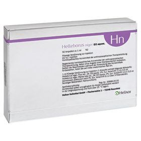 HELLEBORUS NIGER D 3 aquos.Ampullen – PZN 8857639 (PZN 8857639) из Германии